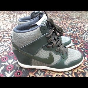 Nike Ski High Wedge sneaker.